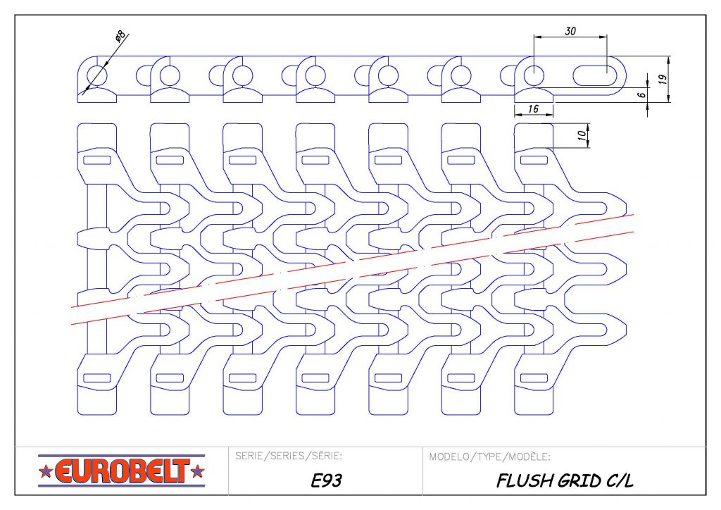 E93 CUSERIES RVES FLUSH GRID WITH EDGE TAD-12